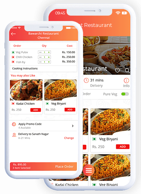 The RS Water Food App