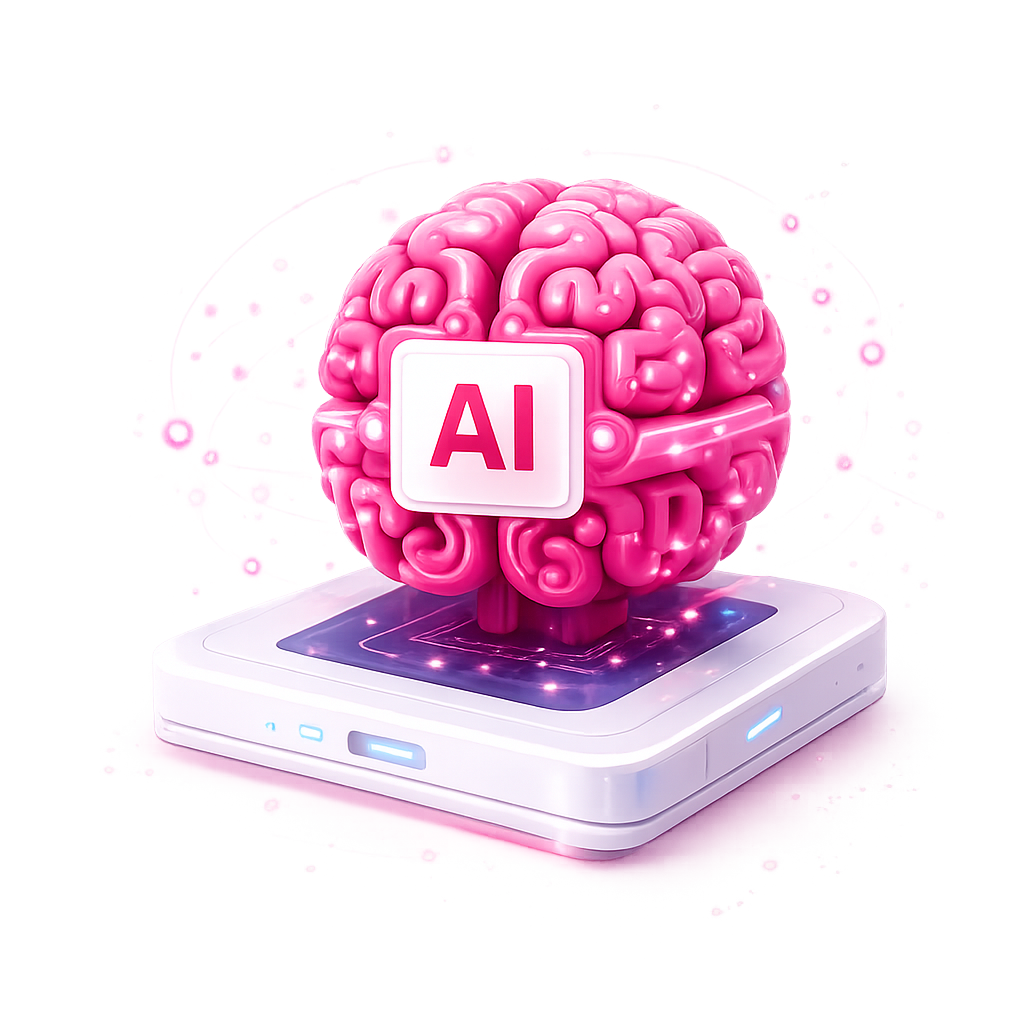 AI brain illustration
