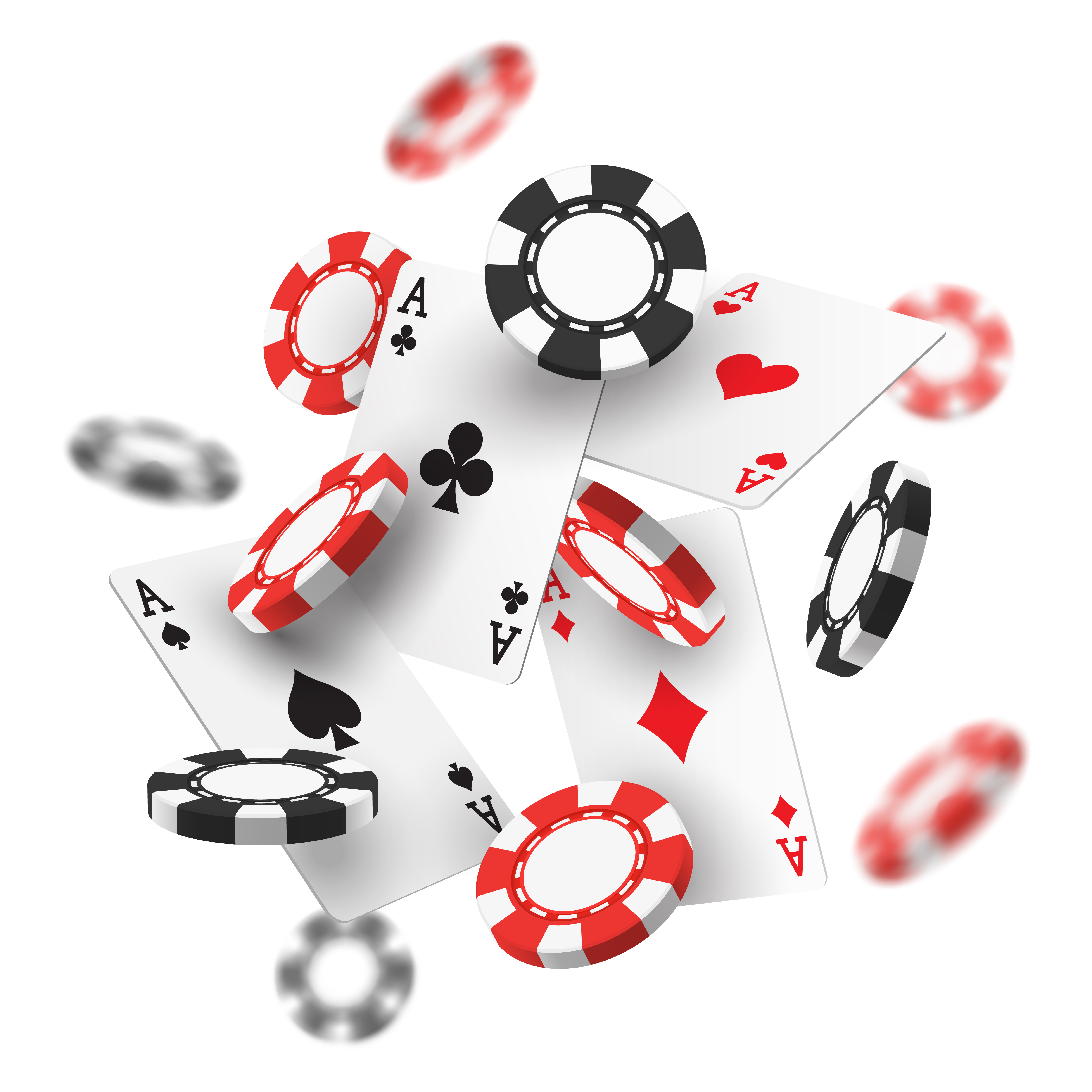 Casino cards and chips