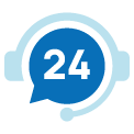 24/7 Support Icon