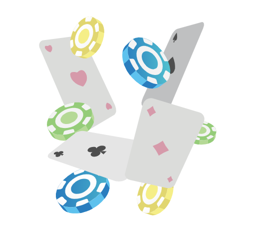 Casino cards and chips
